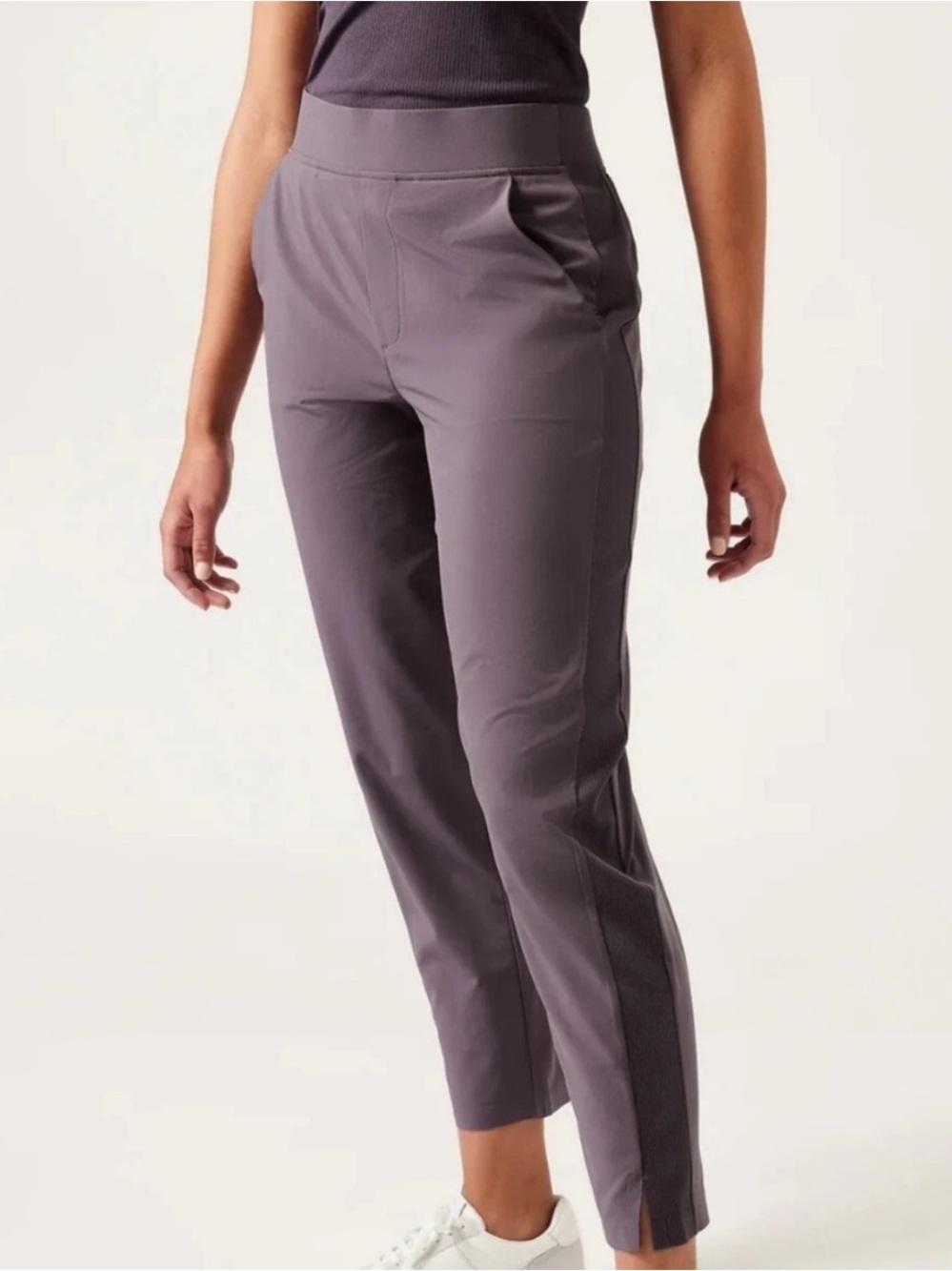 Athleta Brooklyn Ankle Pant, Dusk Violet, Sz 16T